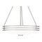 Quoizel Emile 4-Light Brushed Nickel Pendant EML2820BN - alternate 5